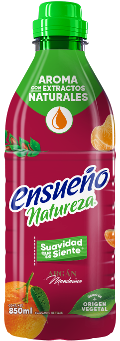 Suavizante biodegradable Ensueño Natureza 850ml